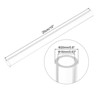 Unique Bargains Lamp and Lantern Water Cooling System Acrylic Rigid Round Pipe Clear 10" - 2 of 4