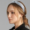 Unique Bargains Textured Cotton Knot Headband Soft Hairband for Women 1.3 Inch Wide 1Pcs - 3 of 4