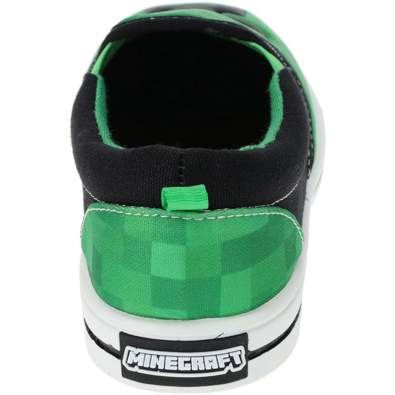 Minecraft Boys' Slip-On Shoes for Little Kids, Sport Skate Shoe Casual, 4 of 7