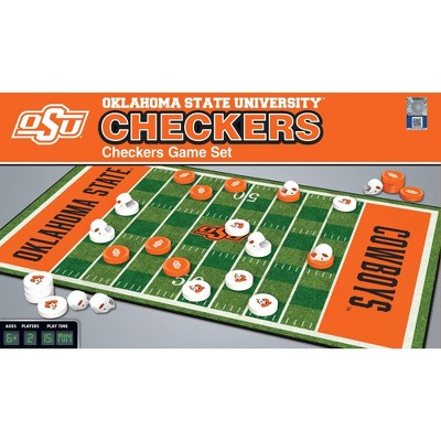 MasterPieces NCAA Oklahoma State Checkers Board Game