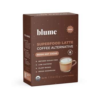 Blume Superfood Latte Reishi Hot Cacao Single Serve - 1.12oz/8ct