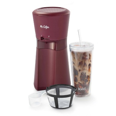 Mr. Coffee Iced Coffee Maker With Reusable Tumbler And Coffee