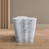 Meridian Furniture,Monza Marble Finish Concrete End Table - 2 of 4