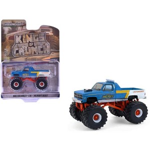 1983 Chevrolet C30 Monster Truck "Holman's Beast" Blue and White "Kings of Crunch" 1/64 Diecast Model Cars by Greenlight - 1 of 4