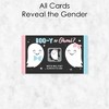 Big Dot of Happiness Girl Boo-y or Ghoul - Baby Girl Halloween Gender Reveal Party Scratch Off Cards - Baby Shower Game - 22 Count - 3 of 4