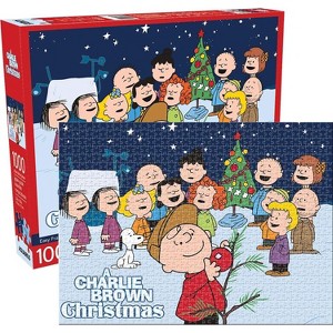 Aquarius Puzzles Peanuts A Charlie Brown Christmas 1000 Piece Jigsaw Puzzle - 1 of 4