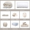 Nestl Back to College Kit, Twin XL Bed in a Bag with Cooling Pillows, College Dorm Bedding, Twin XL Comforter Set, College Dorm Room Items - 3 of 4