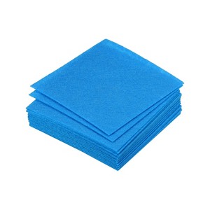 Unique Bargains Polyester Soft Home Handcrafts Projects DIY Felt Fabric Sheets 18 Pcs - 1 of 4