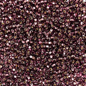 John Bead 24g 10/0 Silver Lined Amethyst Czech Glass Seed Beads for Jewelry Bracelet Necklace Making - 1 of 1