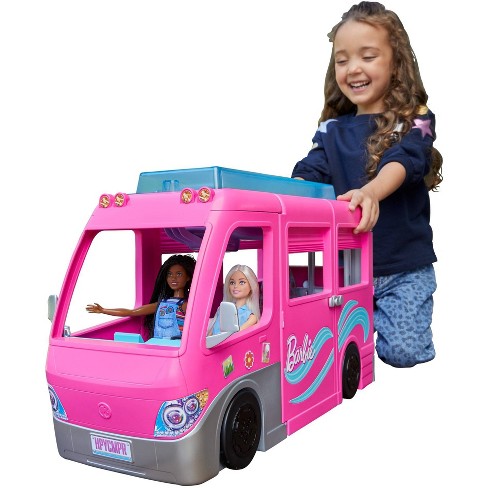 Target on sale barbie camper