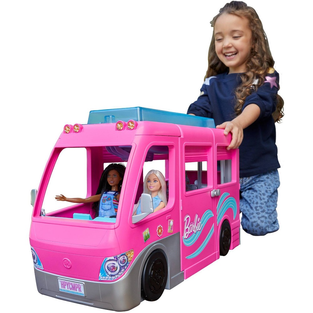 Photos - Doll Barbie Dreamcamper Vehicle Playset 