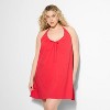 Women's Poplin Mini A-Line Dress - Wild Fable™ - 2 of 3