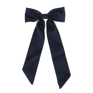Unique Bargains Elegant Bow Ribbon Duckbill Hair Clips 1 Pc - 1 of 4