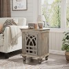 Christopher Knight Home Branwyn Vintage Wood Nightstand with Storage, Antique Grey - 2 of 4