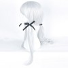 Unique Bargains Women's Wigs 39" White with Wig Cap - 4 of 4
