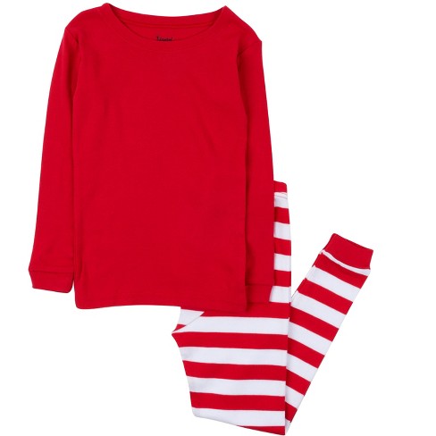 Target red and white striped pajamas sale