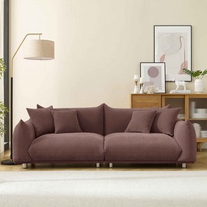 MINIMORE Modern Style 88.9"W Chris 3S Sofa - 1 of 4