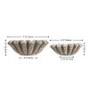 Soho Ruffle Bowl - Set of 2 - RDC4052 - Greige - Safavieh - 4 of 4
