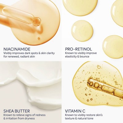Dove Beauty Niacinamide and Even Tone Body Lotion - 8 fl oz: For Normal, Mature Skin, Tube, With Retinol