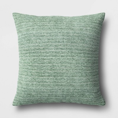 Checkerboard Woven Cotton Square Throw Pillow - Room Essentials™