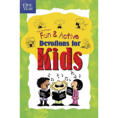 The One Year Book of Fun and Active Devotions for Kids - (One Year Books) (Paperback)