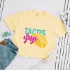 Simply Sage Market Tacos And Yap Boxy Crop Top - 3 of 4