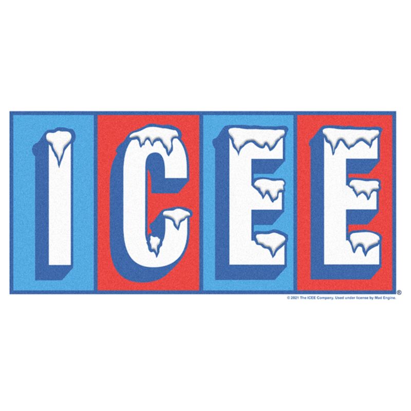 Men's ICEE Classic Red and Blue Logo T-Shirt, 2 of 6