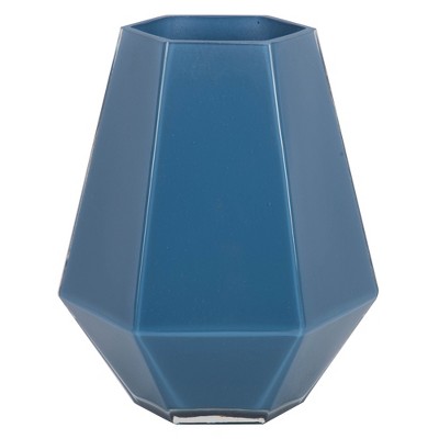 Vickerman 8.6" Hexagon Glass Vase