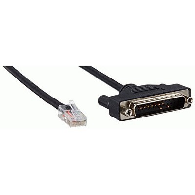 Digi Crossover DCE Cable - RJ-45 Male - DB-25 Male - 4ft