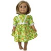 Doll Clothes Superstore Handmade Colorful Bloom Dress - for 18-Inch Girl Dolls - 3 of 4