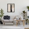 Stupell Industries Modern Black Streak on Beige, 25" x 31" - 2 of 4