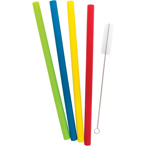 Harry Potter Icon 4-Pack of Reuseable Plastic Straws