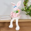 The Lakeside Collection Easter Bunny Plush 21 Inch Height Poseable Decor Girl Or Boy - 4 of 4