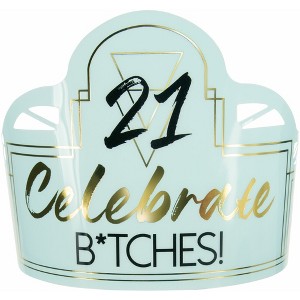 Pavilion Gift Company - 21 - Party Tiara - Wearable Party Accessories - 1 of 4