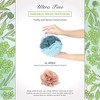 Spongentle Loofah Bath Sponge, Exfoliating Scrubber for Bath & Shower, Ideal for Women & Men - 4 of 4