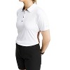 Women's Wo Cherry Stripe Polo - Abacus Sportswear US - 3 of 4