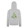 Everyday Kids Christmas Collection Dinosaur Tree Boys Zip Up Hoodie – Holiday Sweatshirt - 3 of 4