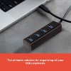 RadioShack 2 in 1 Type-C Adapter to 4 High Speed USB A 3.0 Ports - 4 of 4