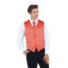 Gioberti Men's Formal 4pc Satin Vest Necktie Bowtie and Pocket Square - 3 of 3