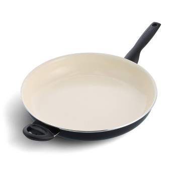 IMUSA 12 Ceramic Fry Pan with Soft Touch Handle Blue 1 ct