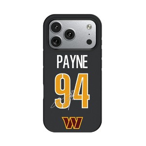 NFL Washington Commanders Players Game Tactic Bump Cell Phone Case for Apple iPhone 17 Series - 1 of 4