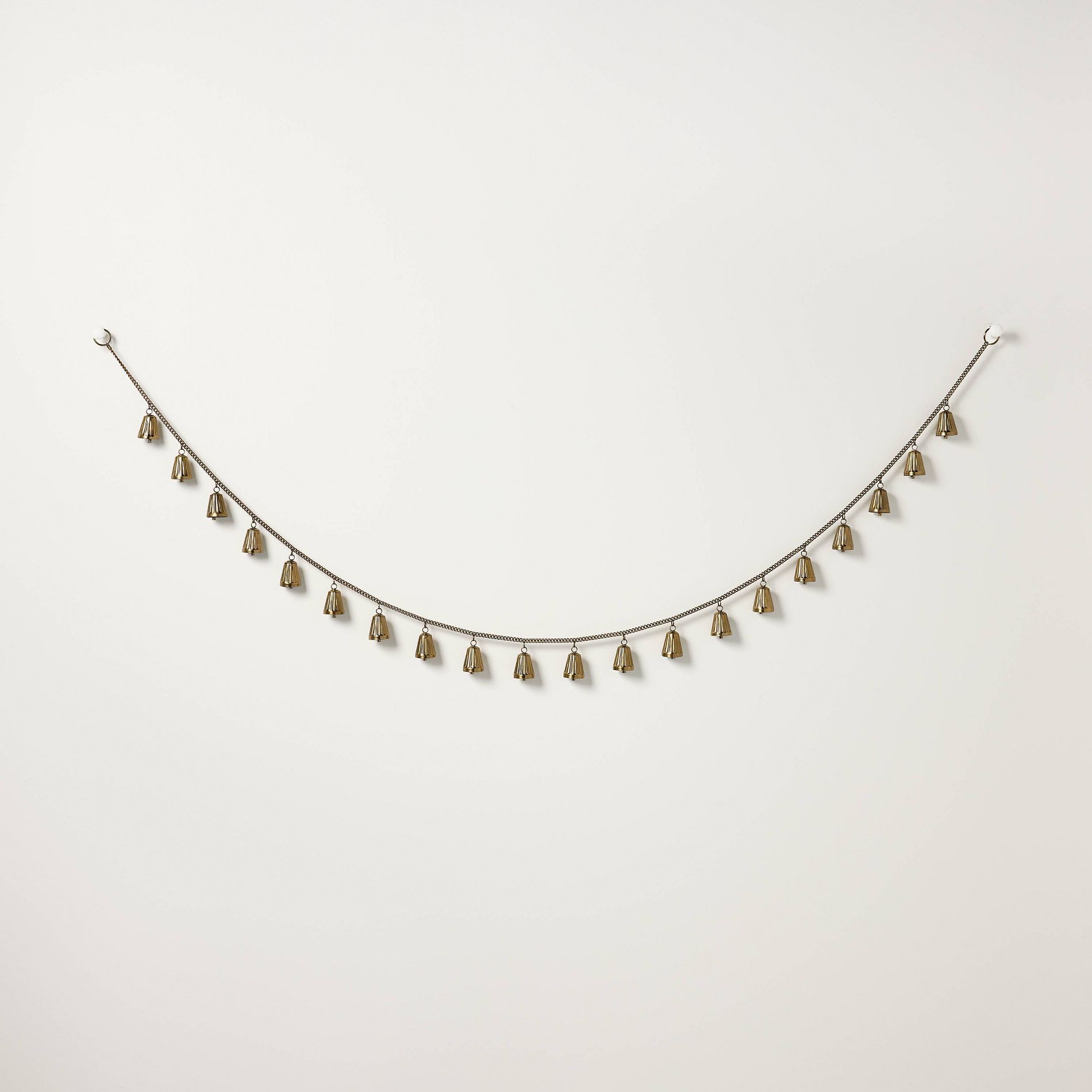 5' Brass Mini Bell Garland on Brass Chain - Hearth & Hand™ with Magnolia