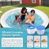 DoCred Inflatable Hot Tub with Air Jets, Heater Pump & Insulated Cover – Available in 2–4 or 4–6 Person Sizes, Round or Square Design - 4 of 4