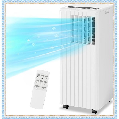 8000 BTU Portable Air Conditioner, 3-in-1 AC with Dehumidifier & Fan, for Rooms up to 350 Sq.Ft, with Remote & Window Kit