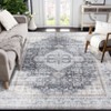 Area Rug Machine Washable Rug Non Slip Indoor Carpet Vintage Distressed Low Pile Rugs Foldable Retro Printed Rug for Bedroom Living Room Kids Room - 3 of 4