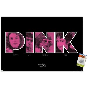 Trends International GREASE - PINK Unframed Wall Poster Prints - 1 of 4