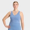 Women's Flex V-Neck Cropped Sports Bra - All In Motion™ - 4 of 4