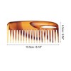 Unique Bargains Wide Tooth Comb for Curly Hair Wet Hair Long Thick Wavy Hair Detangling Comb Hair Combs for Women and Men 1 Pc - image 2 of 4