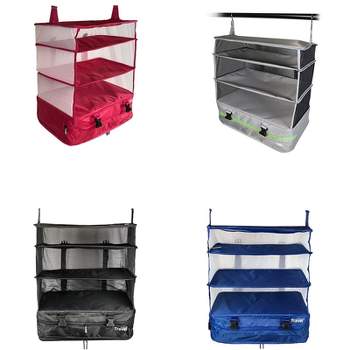 Foldable Luggage Organizer - StorageDelight  Travel storage bag, Shoe storage  bags, Travel storage