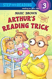 Arthur's Reading Trick - (Step Into Reading) by  Marc Brown (Mixed Media Product)